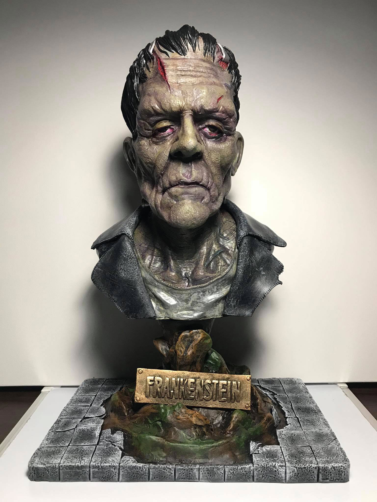 Frankenstein 1/2 CUSTOM | Frankenstein  by RegieAlquizalas at TeamCitadelHobbies