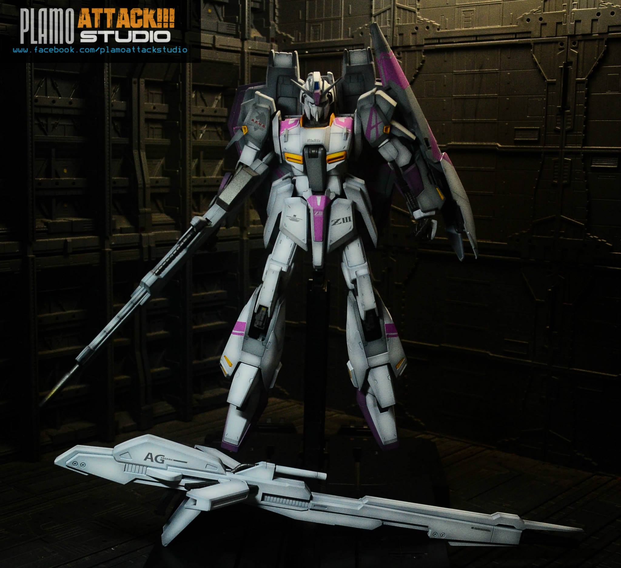 MG 1100 Zeta Karaba (White Unicorn Gundam EVOLVE)